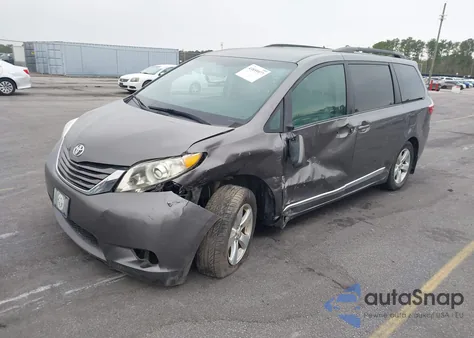 2017 Toyota Sienna Le 8 Passenger from USA, damaged, VIN 5TDKZ3DCXHS768887